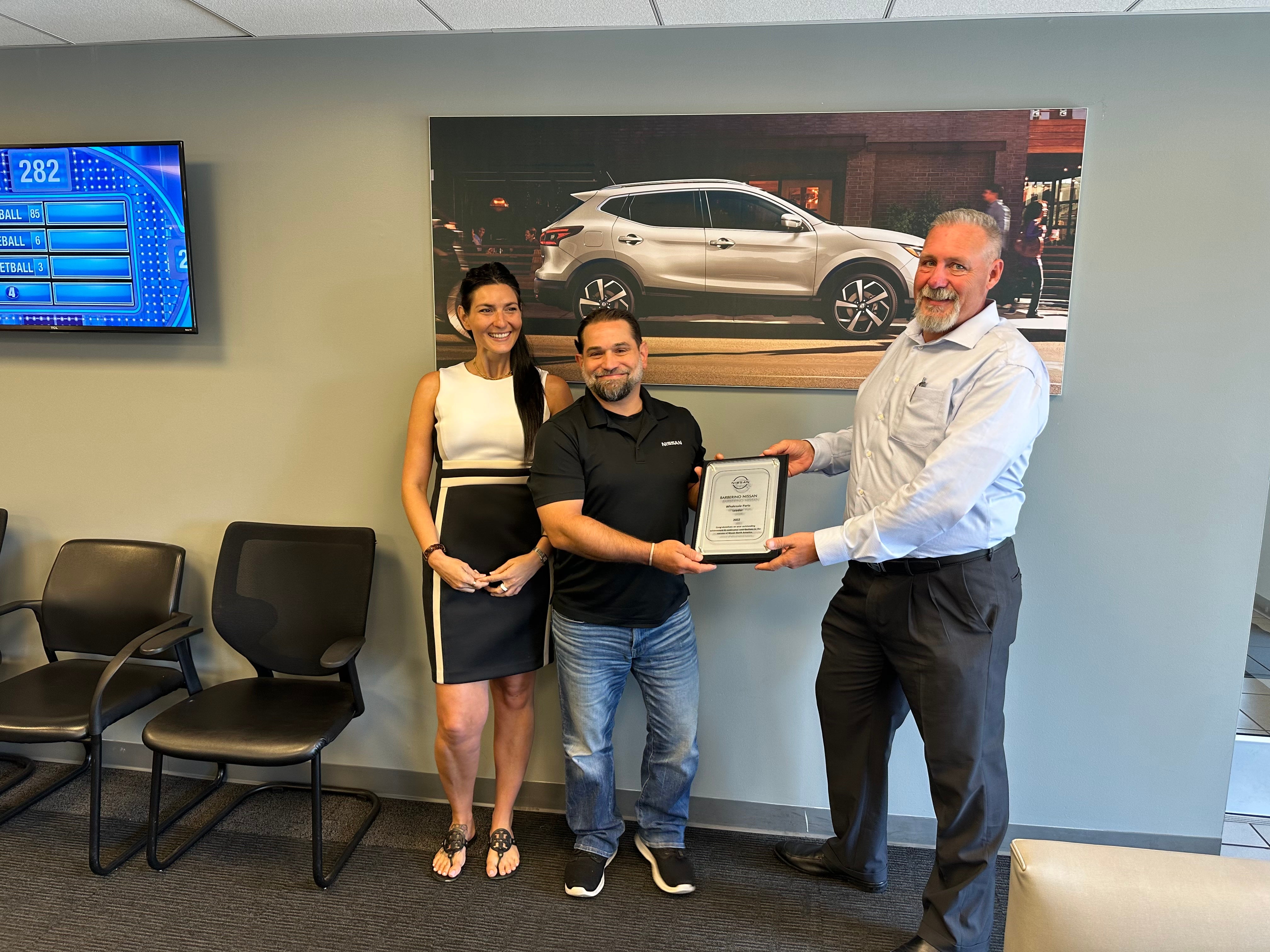 Nissan Customer Service and Parts Award Connecticut