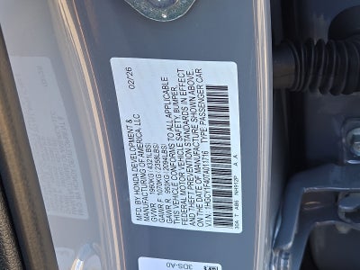 2026 Honda Accord Sedan SE