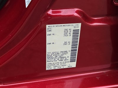 2023 Nissan Altima 2.5 SR