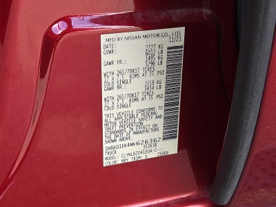 2022 Nissan Frontier PRO-4X