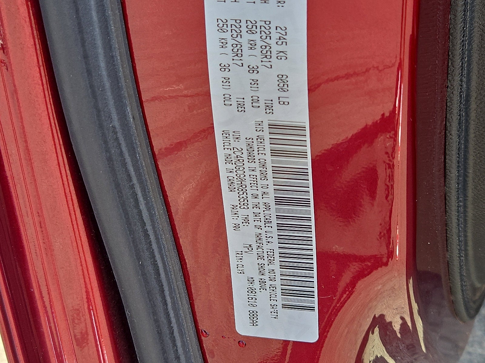 2017 Dodge Grand Caravan SXT