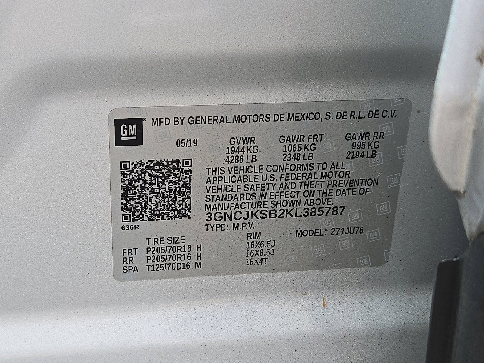 2019 Chevrolet Trax LS