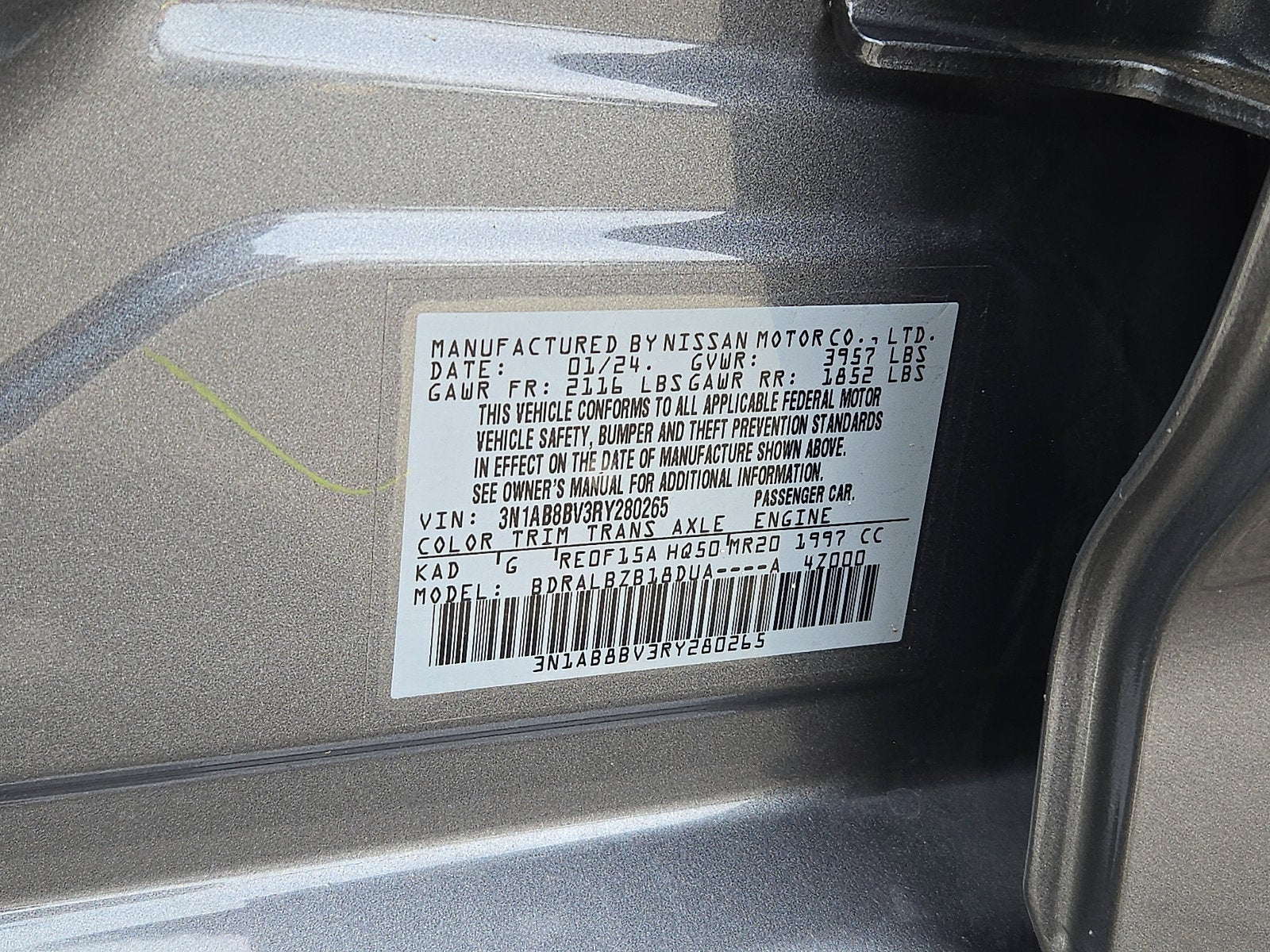 2024 Nissan Sentra S