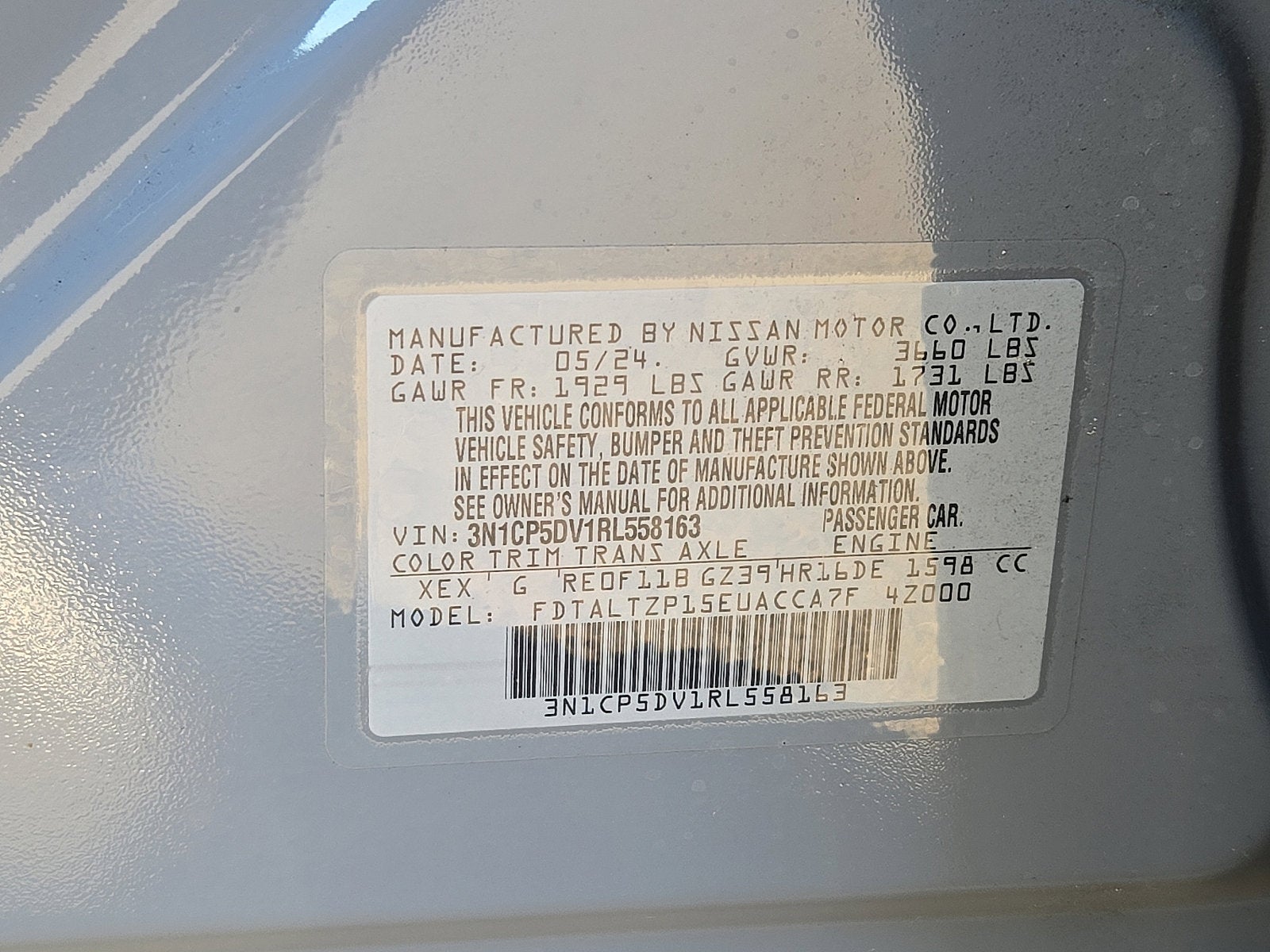 2024 Nissan Kicks SR