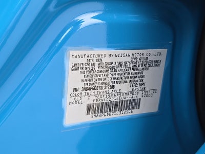 2025 Nissan Kicks SR