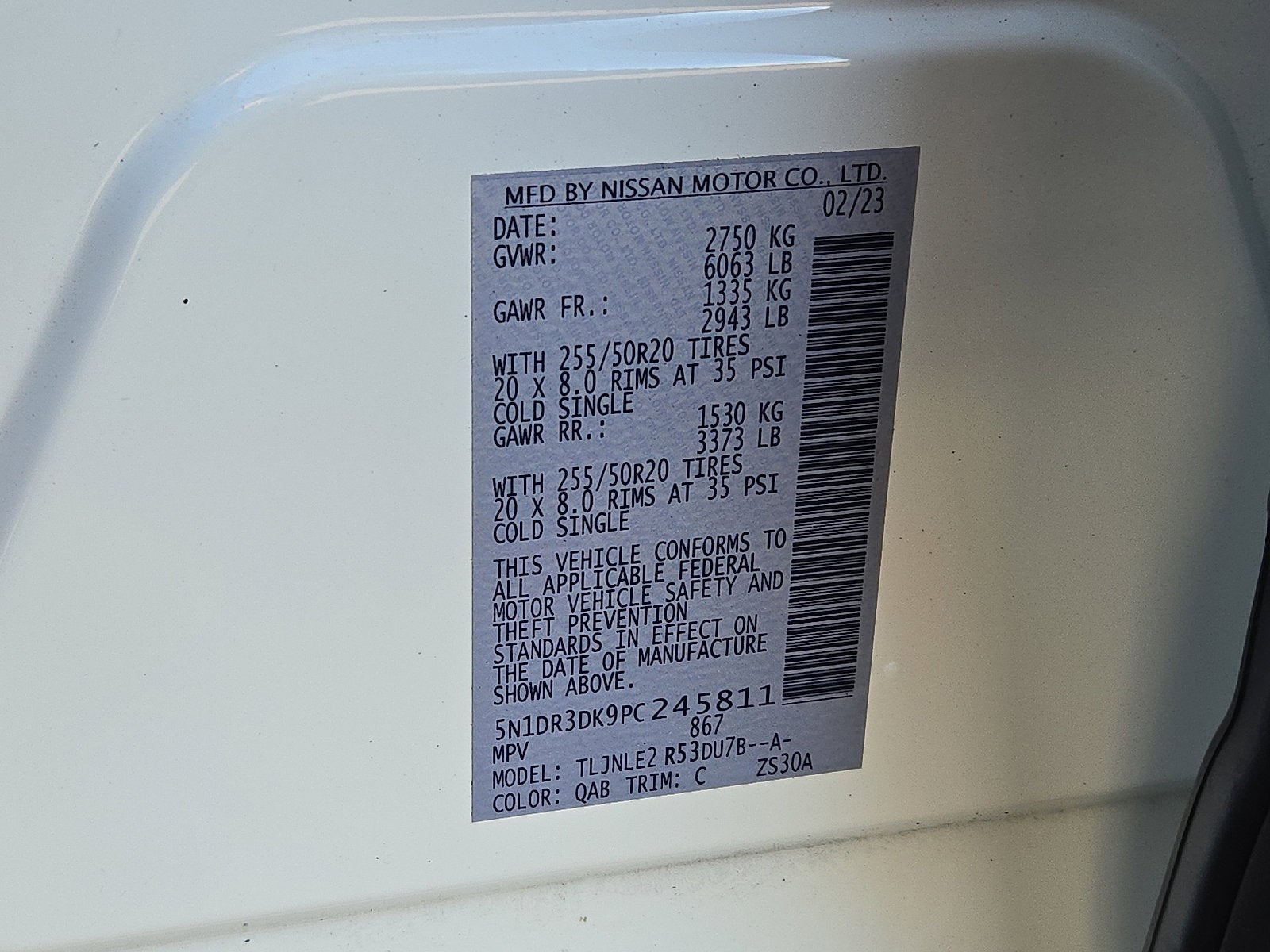 2023 Nissan Pathfinder Platinum