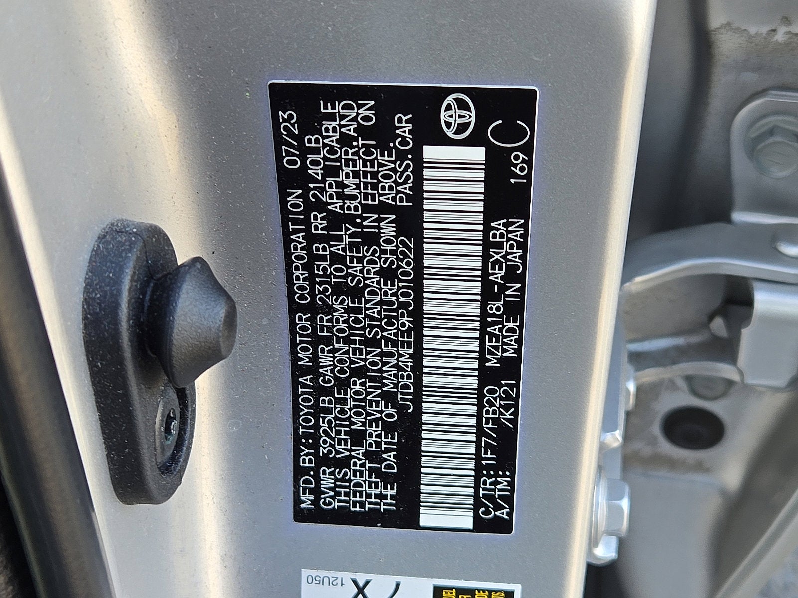 2023 Toyota Corolla LE