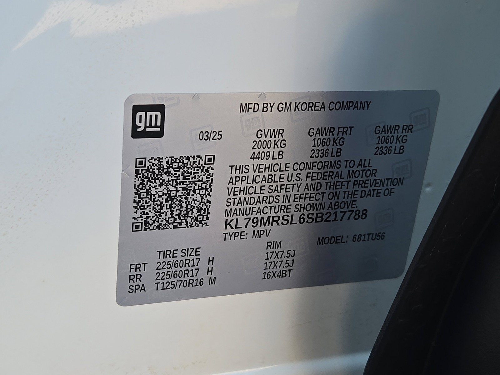 2025 Chevrolet Trailblazer LT