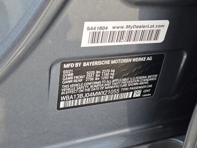 2021 BMW 5 Series 530i xDrive
