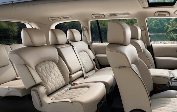 2023 Nissan Armada showing 8 seats | Barberino Nissan in Wallingford CT