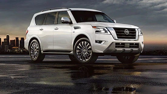 2023 Nissan Armada new 22-inch 14-spoke aluminum-alloy wheels. | Barberino Nissan in Wallingford CT