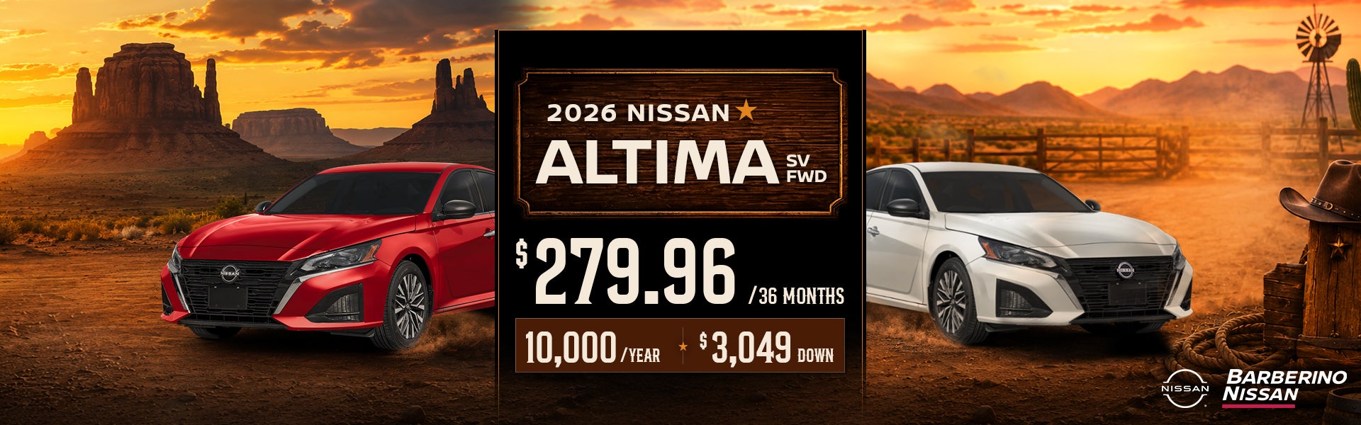 2026 Altima SV FWD