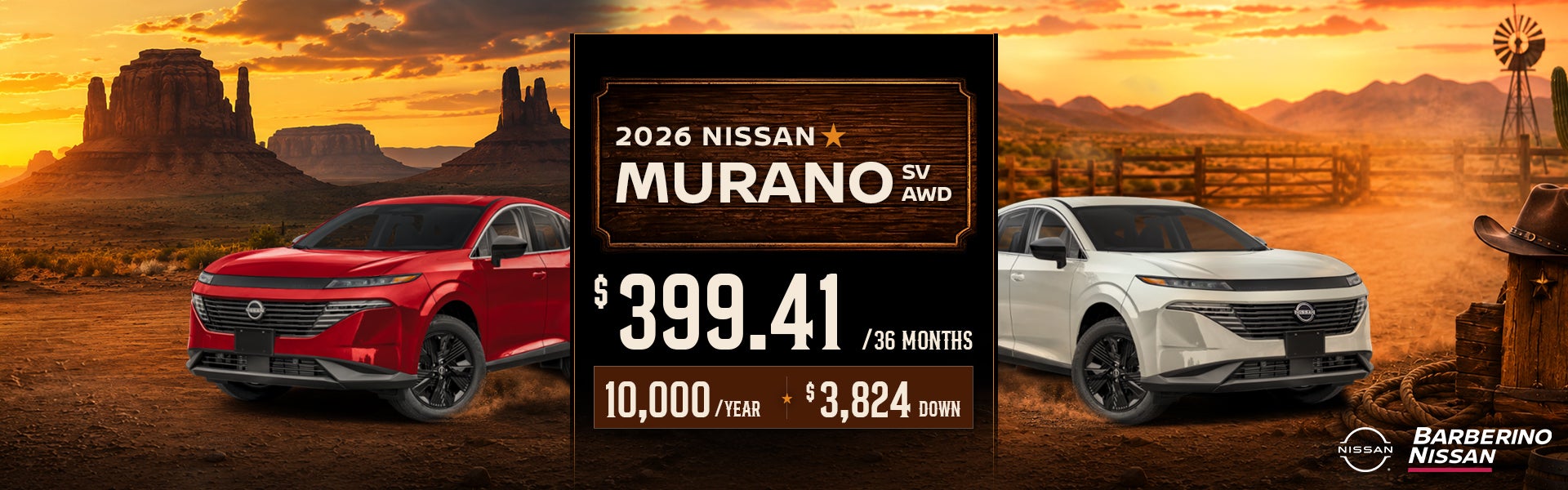 2026 Nissan Murano SV AWD