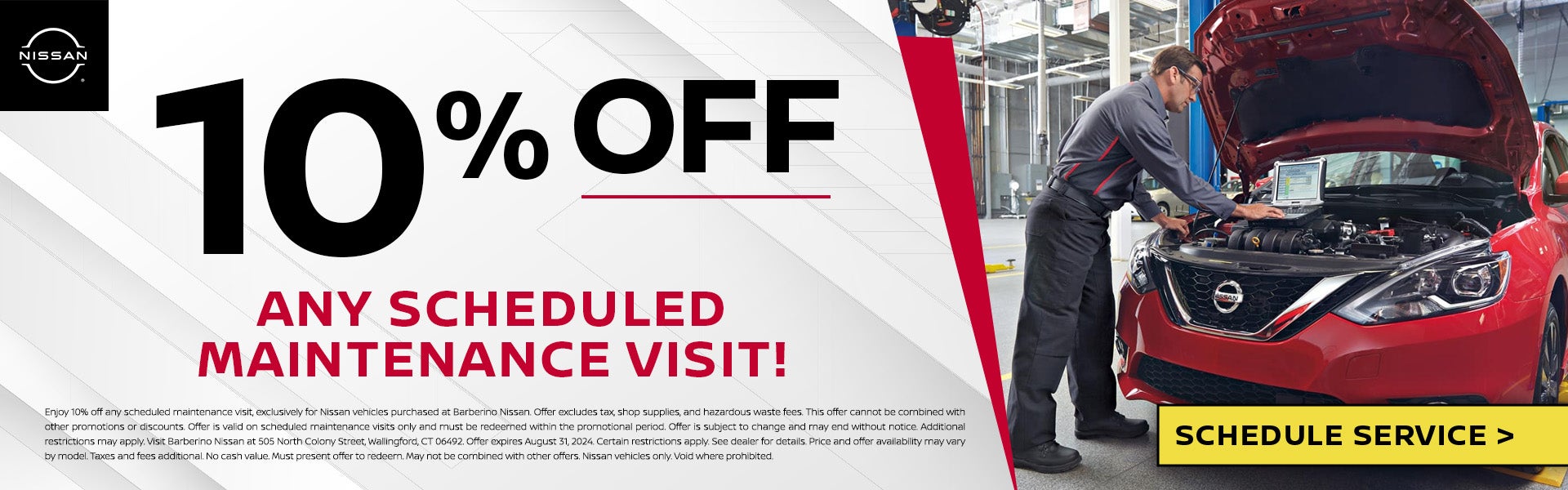 10% Off Any Maintenance Visit