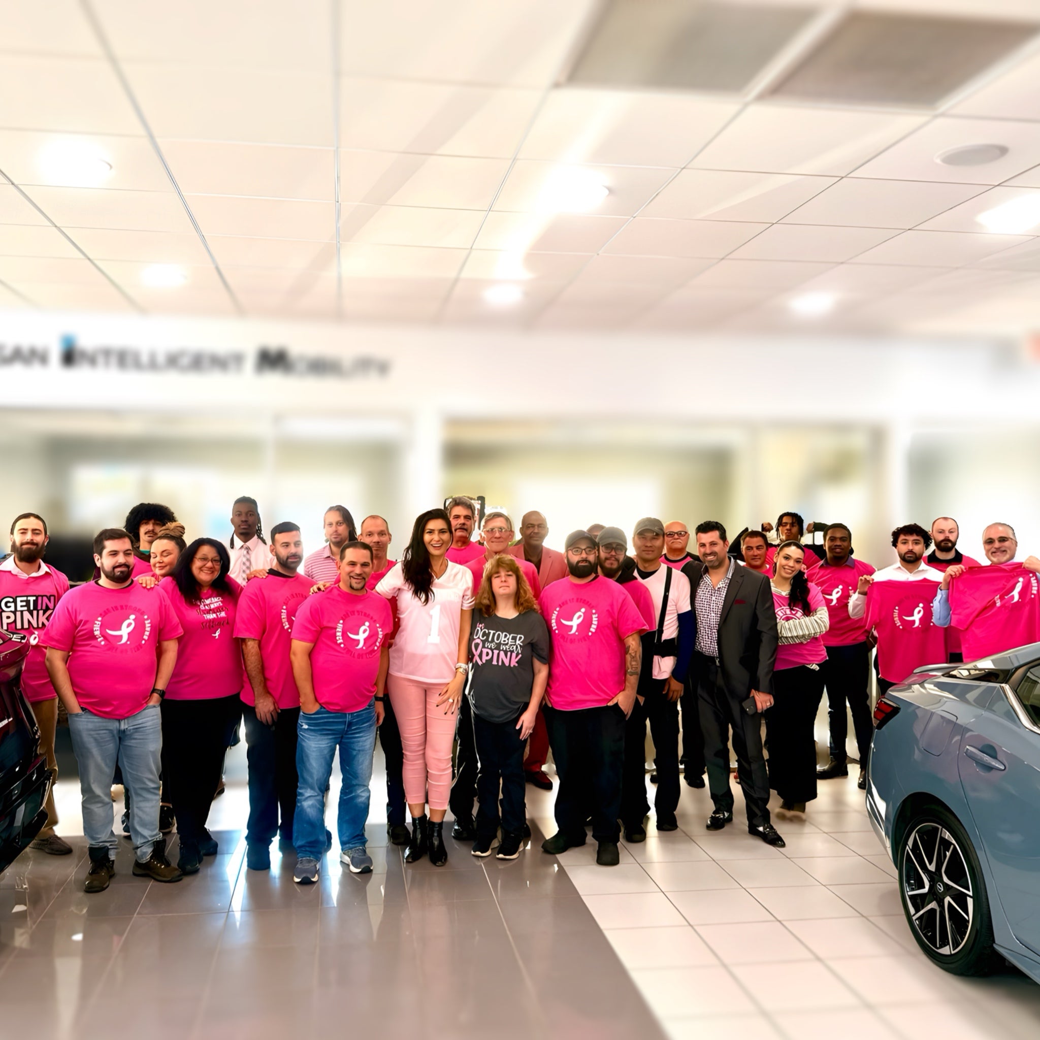 Barberino Nissan supporting breast cancer awareness