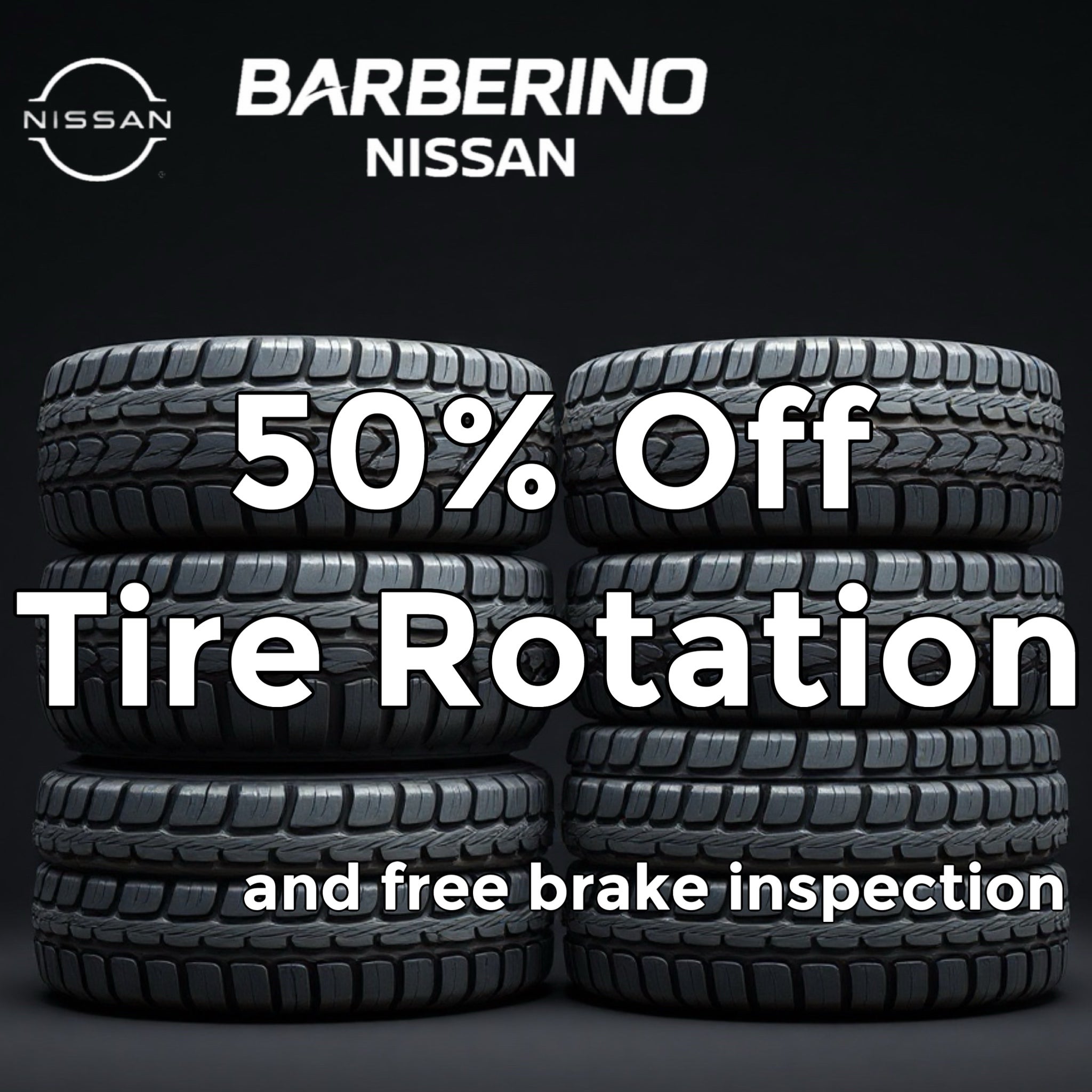 50% Off Tire Rotation